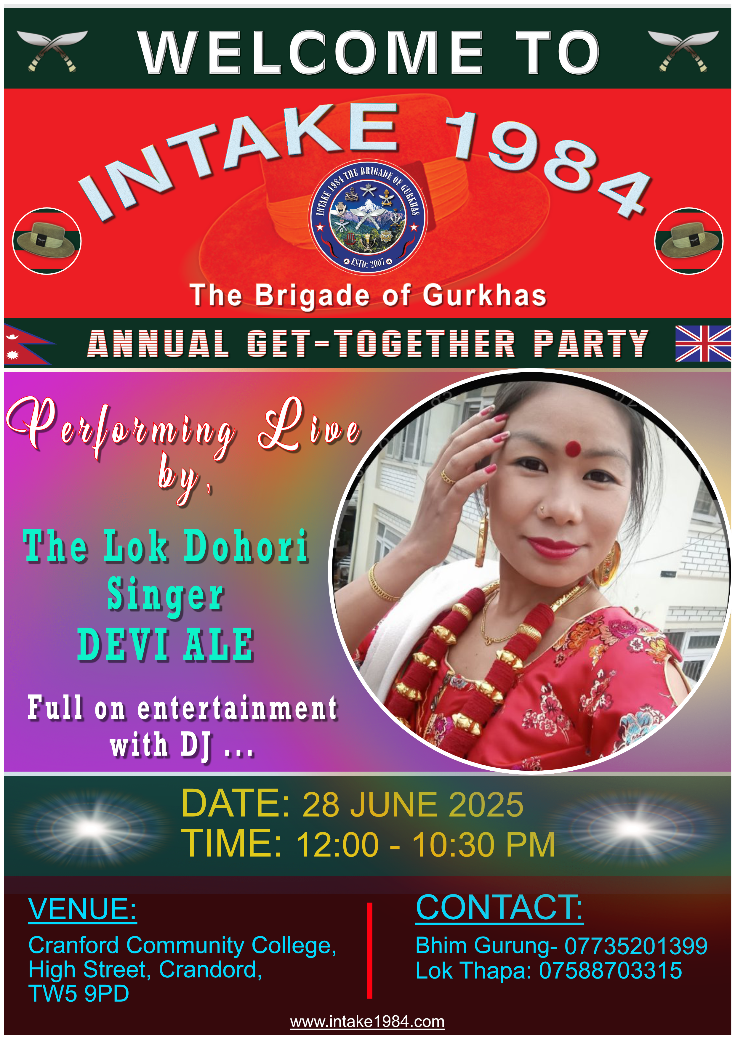 Annual Party Flyer 2025