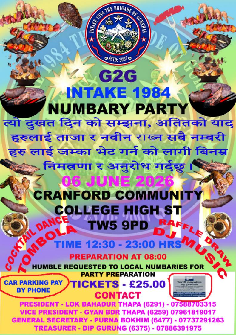 Intake1984 Annual Get together 2026