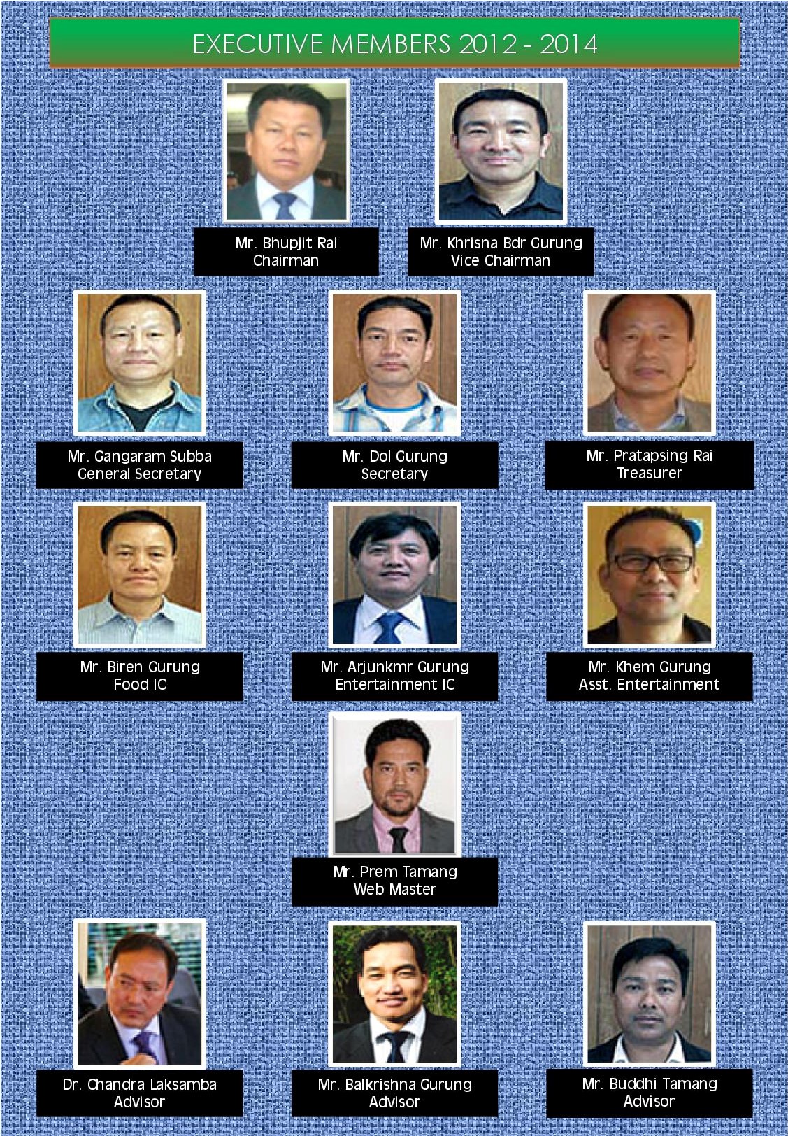 Executive Members 2012 2014 2